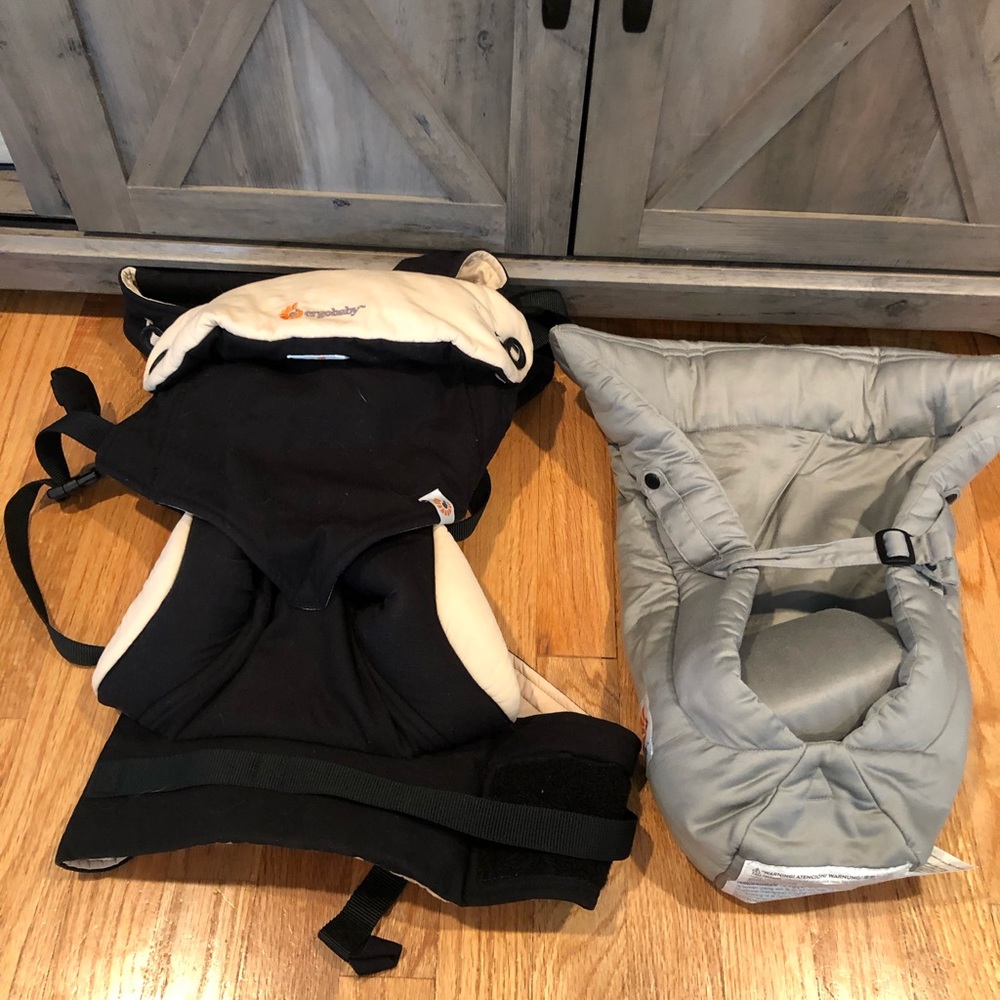 Ergo baby 360 carrier with infant insert